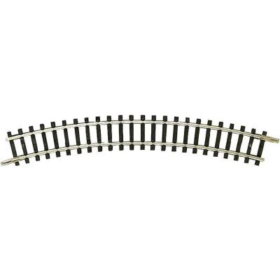 Afbeelding van N Fleischmann rails (zonder ballastbed) 22222 Gebogen 30 228.2 mm 12 stuk(s)