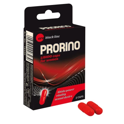 Afbeelding van Prorino Capsules Libido Stimulerend Voor Vrouwen 2 Stuks