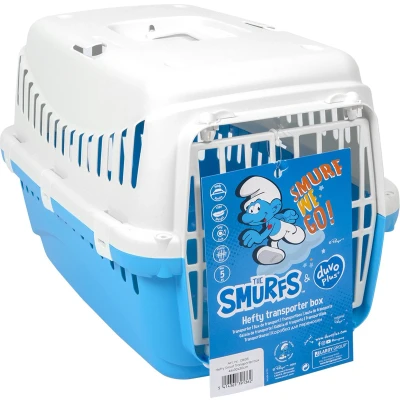 Afbeelding van Smurfs Duvoplus Reisbench Hond Potige Smurf Transporter 46x30x30cm Display 1st