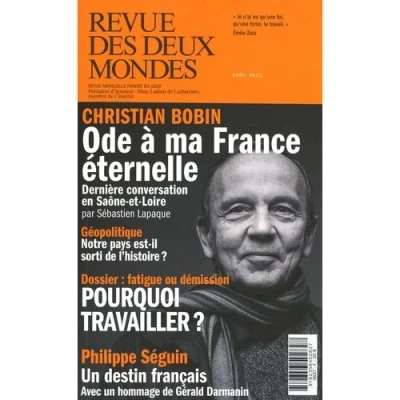 Image de Revue des Deux Mondes Avril 2023 Le travail : servitude ou épanouissement ?