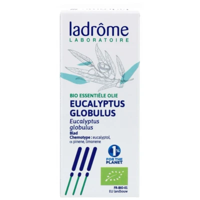 Afbeelding van Eucalyptus globulus etherische olie Ladrome bio 30 ml