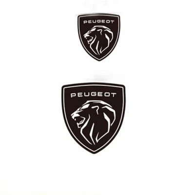 Afbeelding van Autoemblemen voor Peugeot 308 408 508 4008 2008 5008 Autoemblemen, zelfklevend, metaal, ABS, auto, decoratieve accessoires