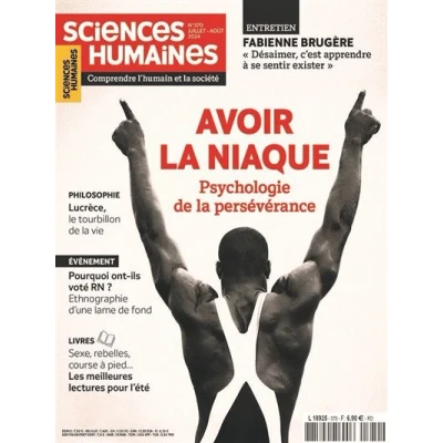 Image de Sciences humaines N370 : Avoir la niaque Juillet Août 2024