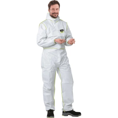 Afbeelding van uvex 9871011 Overall voor eenmalig gebruik type 5/6 Maat: L Wit