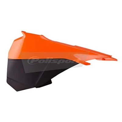 Afbeelding van Polisport Luchtfilterbakdeksel KTM SX85 2013 2017 Oranje / Zwart