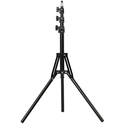 Afbeelding van Lunartec Camerastatief: universeel statief met 1/4 inch schroefdraad, 60 150 cm hoog (statief voor plantenlamp)