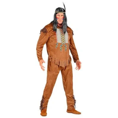 Afbeelding van Widmann Indiaas kostuum, 11010033, bruin, S