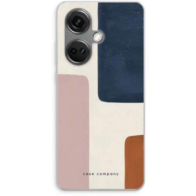 Afbeelding van Case Company® hoesje geschikt voor OnePlus Nord CE 3 Geo #5 Soft Cover Telefoonhoesje Bescherming aan alle Kanten en Schermrand