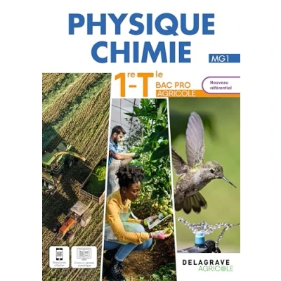 Afbeelding van PHYSIQUE CHIMIE 1E TLE BAC PRO ENSEIGNEMENT AGRICOLE POCHETT