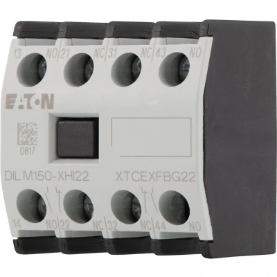 Afbeelding van Eaton DILM150 XHI22 Hulpschakelaar 2x NC, NO Opsteekbaar 1 stuk(s)