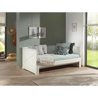 Afbeelding van LUCEVI Pino 93 Uitschuif kajuitbed 90x200cm Wit