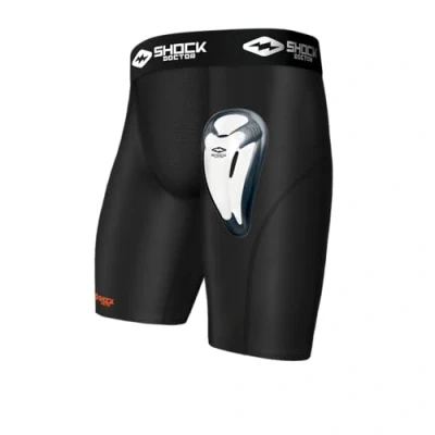 Image de Short de compression avec coquille Baseball Shock Doctor Bioflex cup pour Adulte Taille M