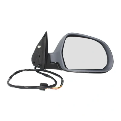 Afbeelding van Buitenspiegel Tyc 332 0041 rechts Met grondlaag Bol vormig, voor elek. spiegelverstelling, Te verwarmen SKODA: Octavia 2 Combi