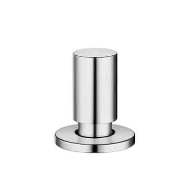 Afbeelding van Blanco trekknop DESIGN rond RVS zijdeglans 222115