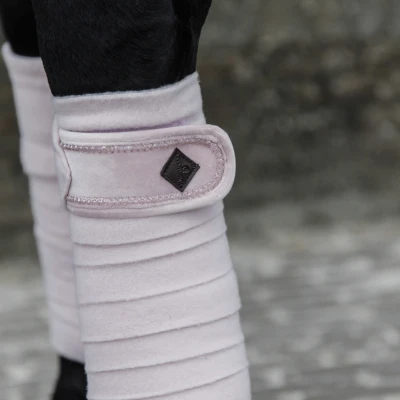 Image de Kentucky Bandages Polar Fleece velours Pearls Soft Rose Full