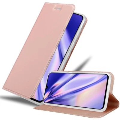 Afbeelding van Cadorabo Hoesje geschikt voor Samsung Galaxy A90 5G in CLASSY ROSE GOUD Beschermhoes met magnetische sluiting, standfunctie en kaartvakje Book Case Cover Etui