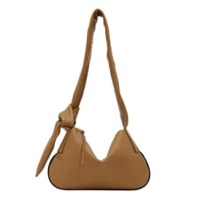 Afbeelding van LIEBESKIND BERLIN Leren Schoudertas Erin Hobo Sepia Bruine