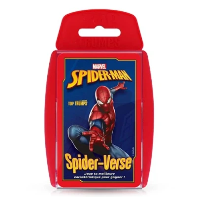 Afbeelding van Winning Moves Top Trumps Spider Man kaartspelen gezelschapsspel Franse versie