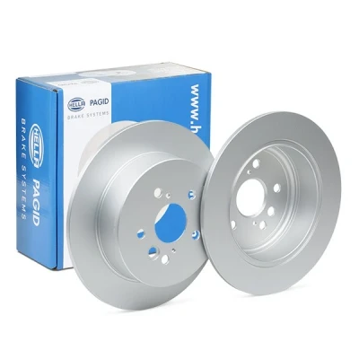 Afbeelding van HELLA PRO 8DD 355 118 721 Remschijf 303 9 05/08 114,3 volledig Gecoat Zonder wielbevestigingsbout, wielnaaf TOYOTA: RAV4 II Off Road