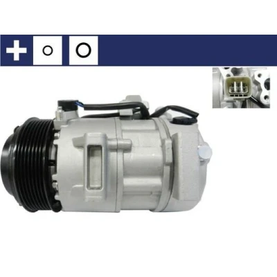 Afbeelding van MAHLE ORIGINAL ACP 264 000S AC Compressor 6SBU16C 12 PAG 46 R 134a Met afdichtring