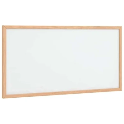 Afbeelding van vidaXL Magnetisch whiteboard met massief grenenhouten frame 60x30 cm