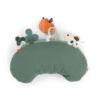 Afbeelding van Done By Deer Activity Pillow Tiny Farm Green
