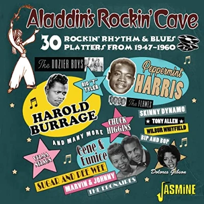 Afbeelding van Various Artists Aladdin&#039;s Rockin&#039; Cave. 30 Rhythm &amp; Blues (CD)