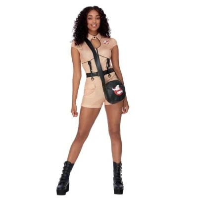 Afbeelding van Smiffys Ghostbusters Hotpant Kostuum XS Creme