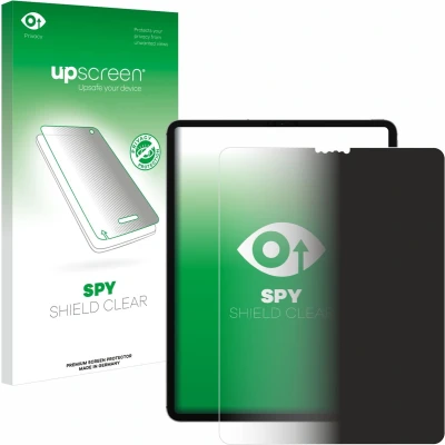 Afbeelding van upscreen privacy screenprotector voor Apple iPad Pro 12.9&quot; 2021 (5. Gen.) Folie Beschermfolie Blauwlichtfilter