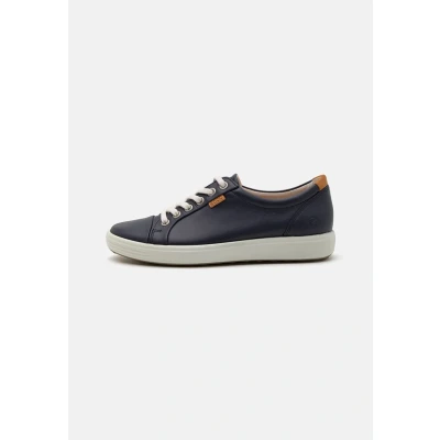 Afbeelding van ECCO SOFT 7 Sneakers laag, Dames, Maat: 36, Marine Leer