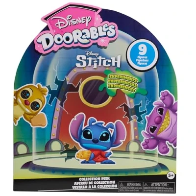 Afbeelding van Just Play Disney Doorables figuren om te verzamelen met de ervaringen van Stitch, 3,8 cm hoog, speelgoed voor kinderen vanaf 5 jaar