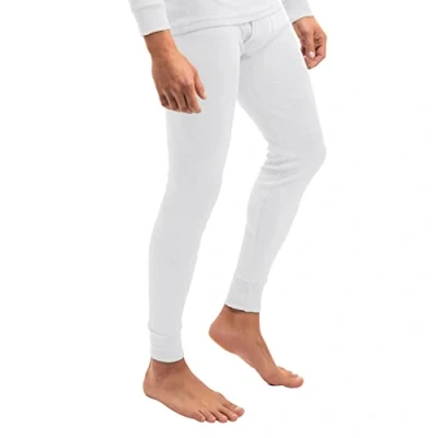 Afbeelding van MT® Thermo Light Herenondergoed, thermische broek, lange onderbroek, comfortabel en warm, ademende vezel, M tot XXXL, Wit