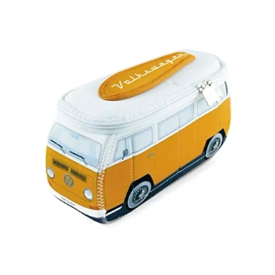 Afbeelding van Brisa VW Collection Volkswagen T2 Bulli Bus 3D universele reiscultuur make up, Oranje,