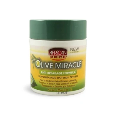 Afbeelding van African Pride Olive Miracle Anti Breakage Creme 170 gr
