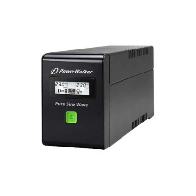 Image de PowerWalker VI 800 SW Onduleur CA 220/230/240 V 480 Watt VA 9 Ah USB connecteurs de sortie : 3 noir