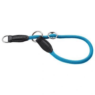 Afbeelding van Hunter Sliphalsband Freestyle Rond Petrol Hondenhalsband 40 cm