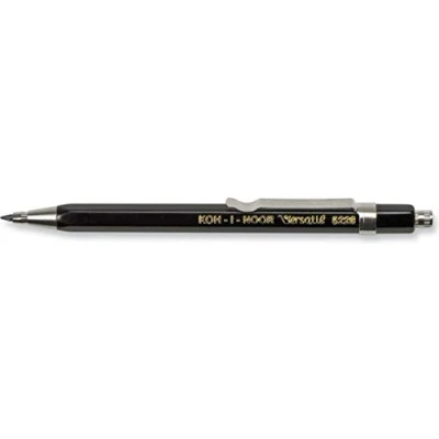 Afbeelding van Koh I Noor Mechanisch vulpotlood, kort, clutch, diameter 2 mm, zwart