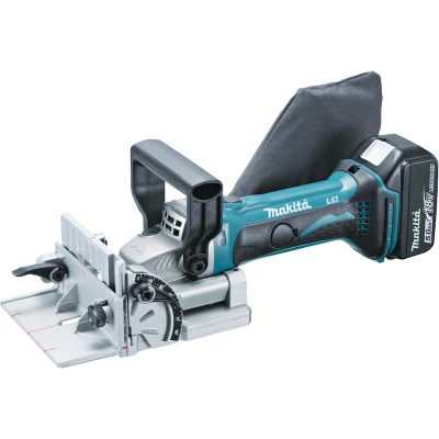 Afbeelding van Makita DPJ180RTJ lamellenfrees op accu 18v 5.0Ah Li ion