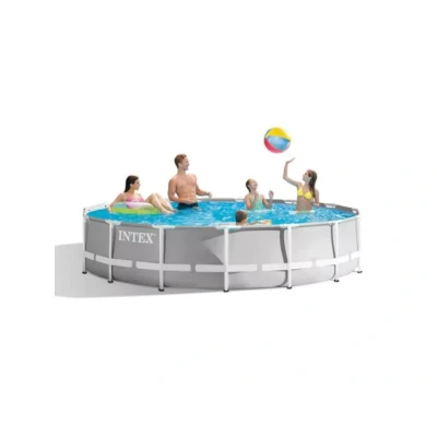 Afbeelding van Intex Opzetzwembad Prism Frame Rond Ø 457 x 107 cm