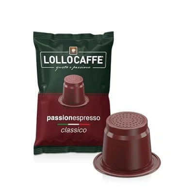 Afbeelding van 100 Nespresso capsules Lollo Caffè Classico Italiaanse Espresso Uit Napels