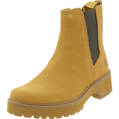Afbeelding van Timberland Carnaby Cool Basic Chelsea Dameslaars, tarwegeel