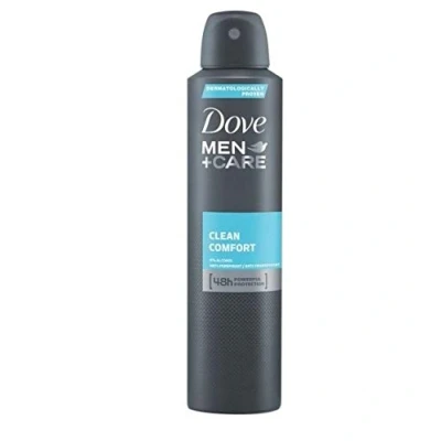 Afbeelding van DOVE Men+Care Clean Comfort Deospray 3 stuks (3 x 250 ml)