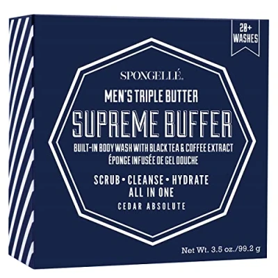 Afbeelding van Spongelle Men&#039;s Supreme Buffer Cedar Absolute 1pc