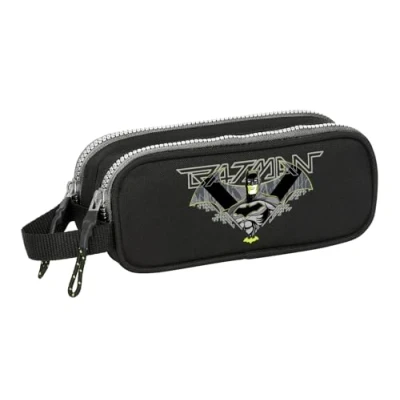 Afbeelding van Pennenetui met 2 vakken Batman Game over Zwart 21 x 8 6 cm