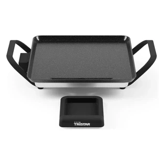 Afbeelding van Tristar Table Grill Slim S Bakplaat Zwart Keukenapparaten