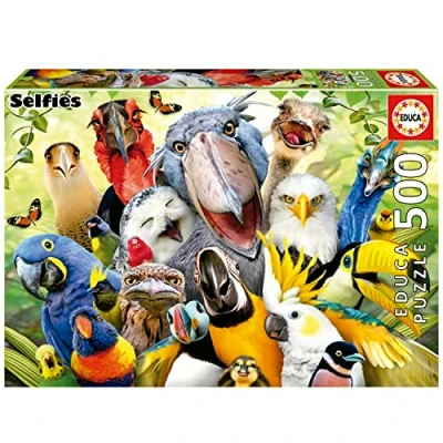 Afbeelding van EDUCA puzzel 500 stuks VOGELS