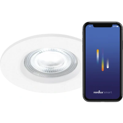 Afbeelding van LED inbouwlamp Don Smart, 3 per set, wit