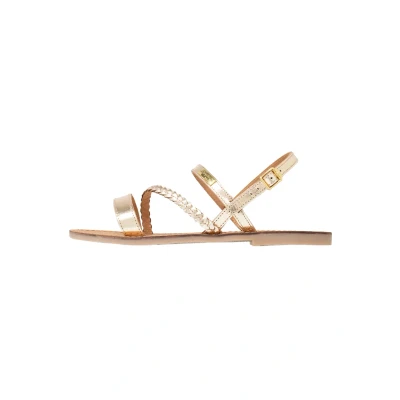 Afbeelding van Les Tropeziennes par M Belarbi Batress Sandalen, Dames, Maat: 36, Gold Leer