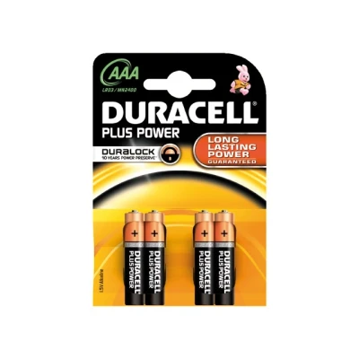 Afbeelding van Duracell Plus AAA Alkaline Batterijen