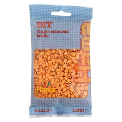 Afbeelding van Hama 207 60 creatieve vrije tijd kralen en sieraden zakje met 1000 bruine parels teddybeer